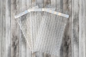 Прочные воздушно-пузырчатые пакеты 90 г/м²